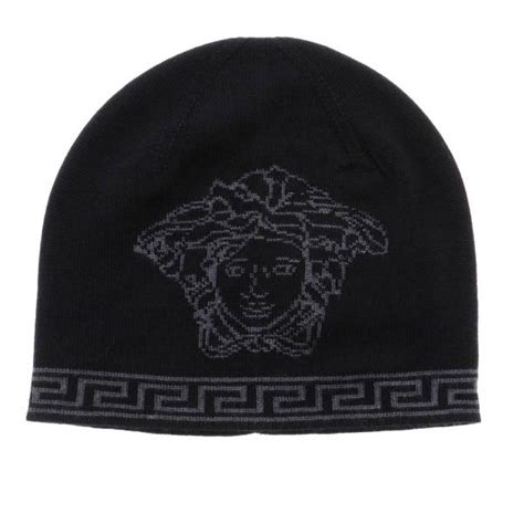 cappello lana uomo versace|Cappelli Versace Uomo .